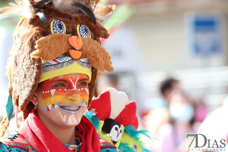 Primeros planos del Gran Desfile de Comparsas de Badajoz 2022