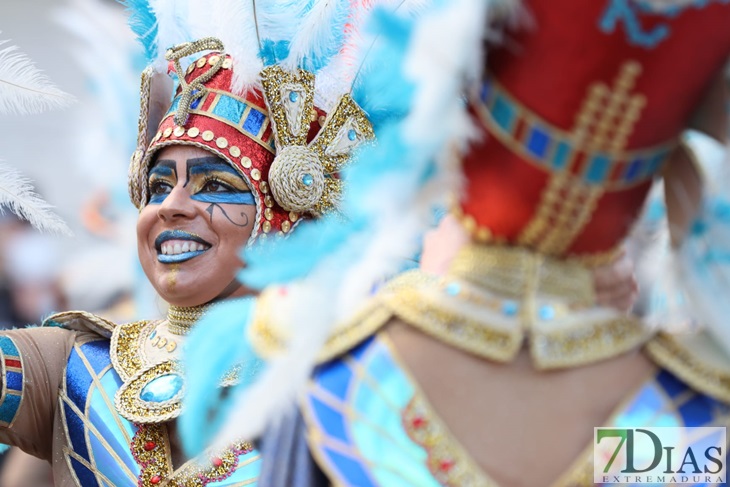 Primeros planos del Gran Desfile de Comparsas de Badajoz 2022