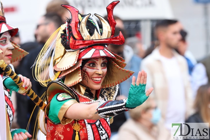 Primeros planos del Gran Desfile de Comparsas de Badajoz 2022