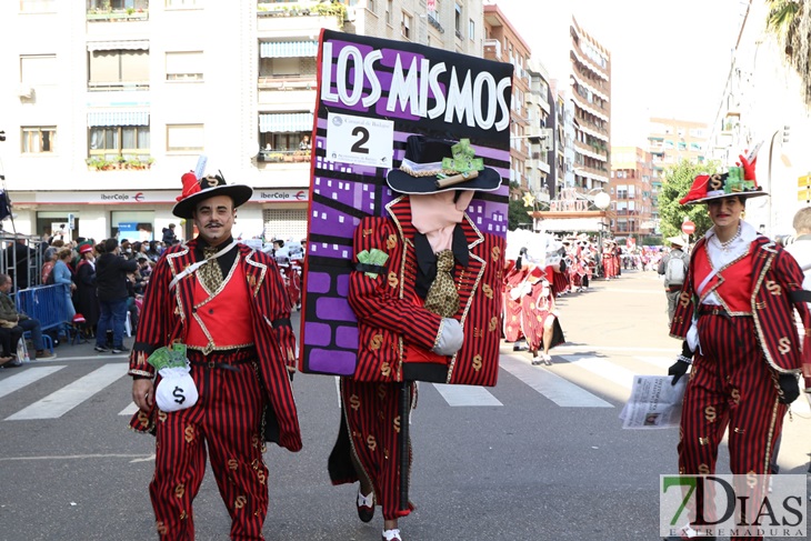 Imágenes del Gran Desfile de Comparsas del Carnaval de Badajoz