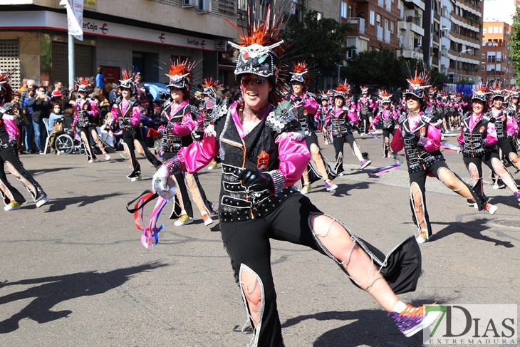 Imágenes del Gran Desfile de Comparsas del Carnaval de Badajoz