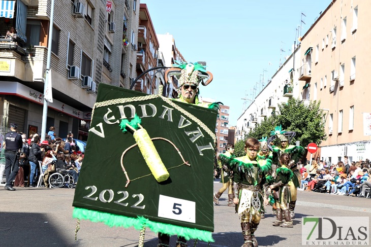 Imágenes del Gran Desfile de Comparsas del Carnaval de Badajoz