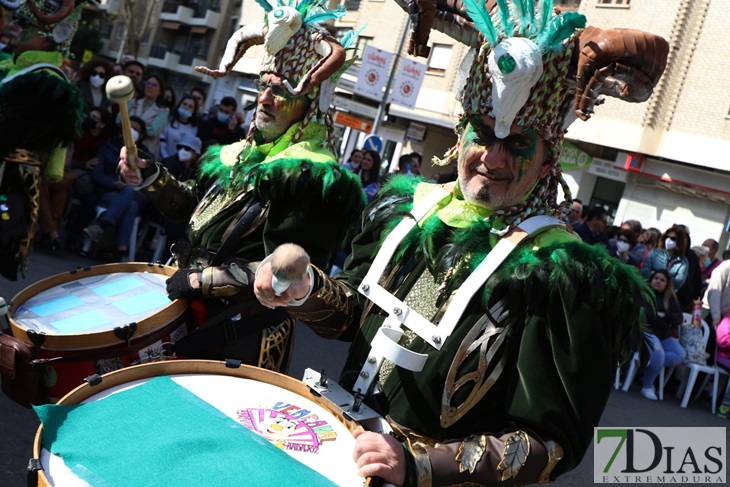 Imágenes del Gran Desfile de Comparsas del Carnaval de Badajoz