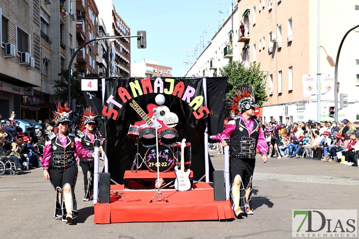 Imágenes del Gran Desfile de Comparsas del Carnaval de Badajoz