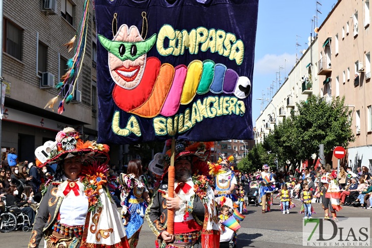 Imágenes del Gran Desfile de Comparsas del Carnaval de Badajoz