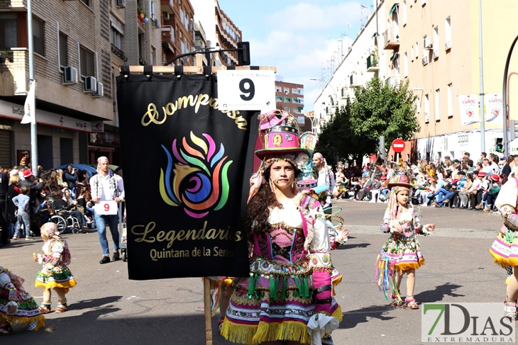 Imágenes del Gran Desfile de Comparsas del Carnaval de Badajoz