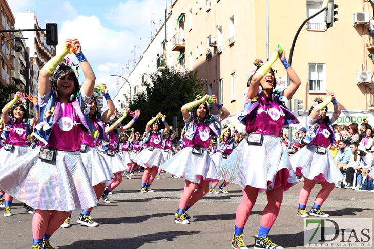 Imágenes del Gran Desfile de Comparsas del Carnaval de Badajoz