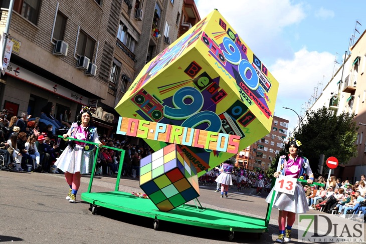 Imágenes del Gran Desfile de Comparsas del Carnaval de Badajoz