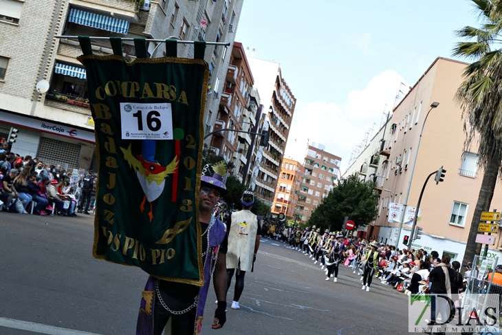 Imágenes del Gran Desfile de Comparsas del Carnaval de Badajoz