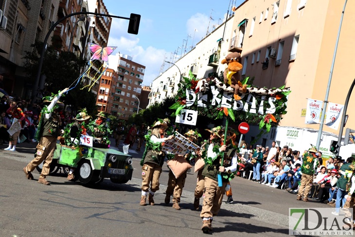 Imágenes del Gran Desfile de Comparsas del Carnaval de Badajoz