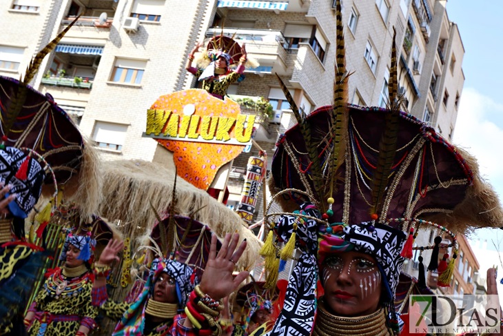 Imágenes del Gran Desfile de Comparsas del Carnaval de Badajoz