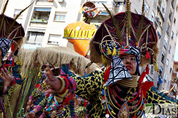 Imágenes del Gran Desfile de Comparsas del Carnaval de Badajoz