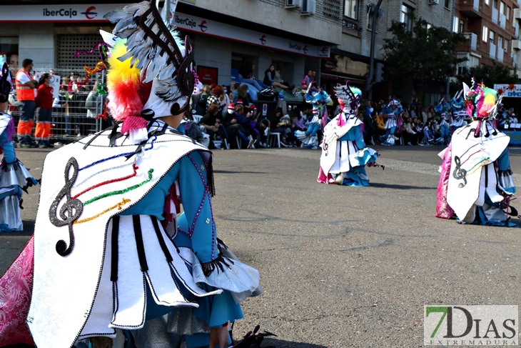 Imágenes del Gran Desfile de Comparsas del Carnaval de Badajoz