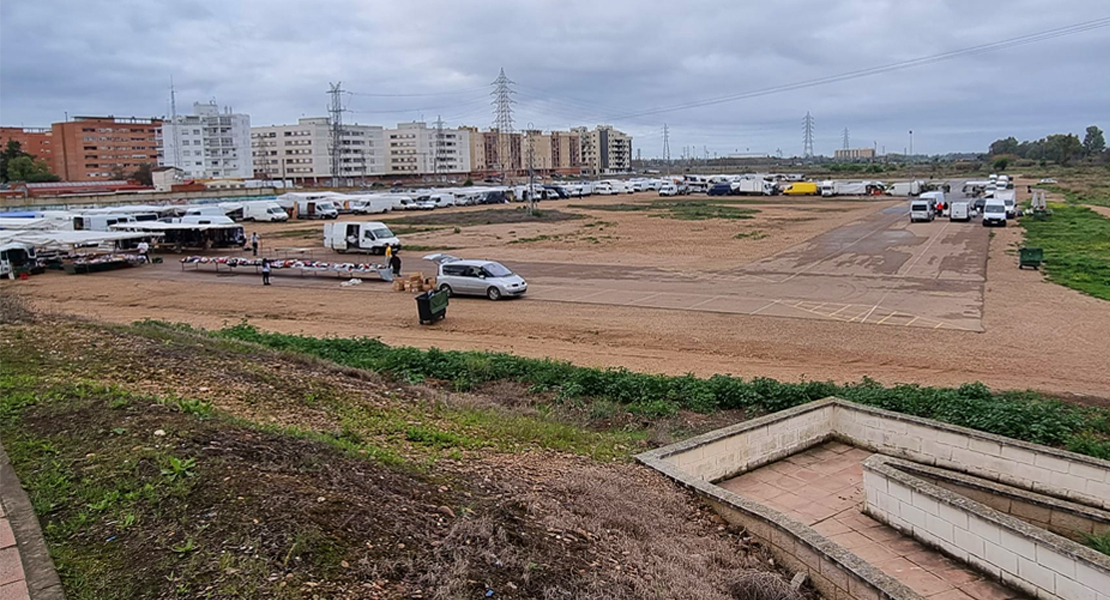 Los comerciantes no ven rentable montar: así ha amanecido el mercadillo de Badajoz