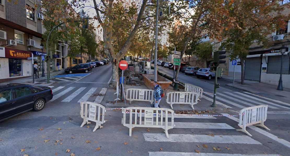 Cortes de tráfico en tres calles de Cáceres este miércoles