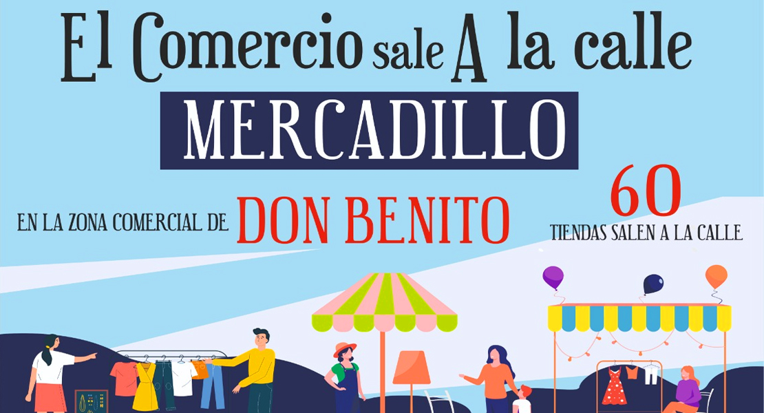 Un mercadillo con ambientación musical, zona outlet y descuentos importantes en Don Benito