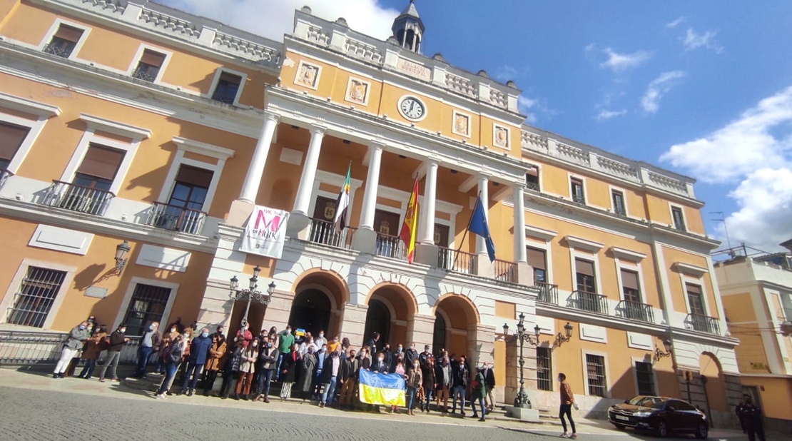 Badajoz comienza a recibir ucranianos