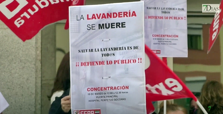 Situación insostenible para el servicio de lavandería del Complejo Univ. de Badajoz