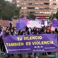 VÍDEO 8M BADAJOZ: &quot;Que bote, que bote, machista el que no bote&quot;