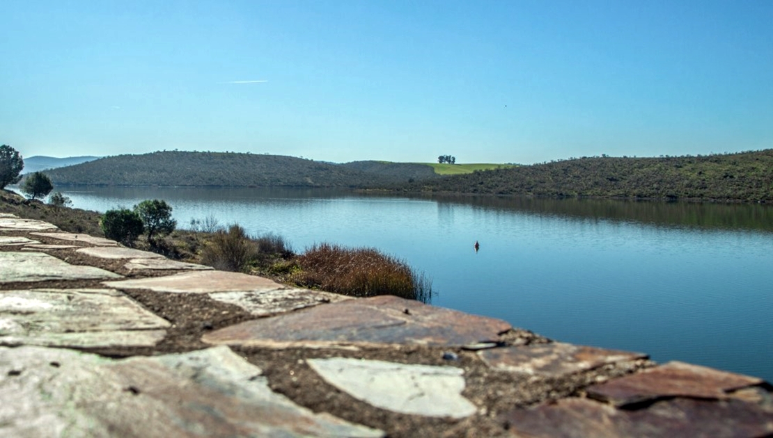 Explosión de algas en el embalse Los Molinos