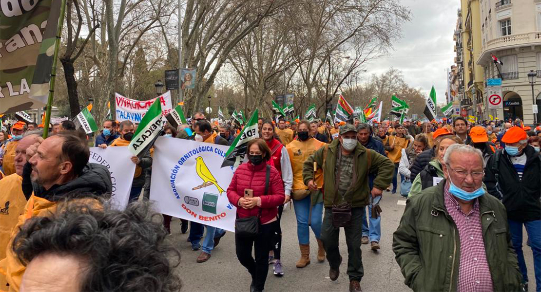 REPOR - Miles de extremeños se manifiestan en Madrid por el futuro del mundo rural