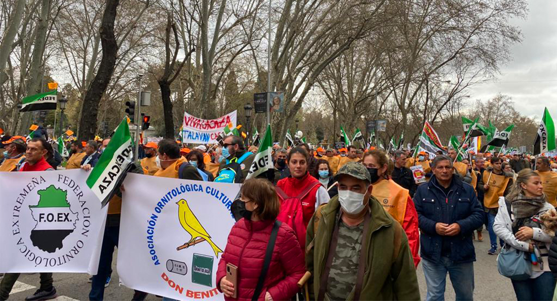 REPOR - Miles de extremeños se manifiestan en Madrid por el futuro del mundo rural