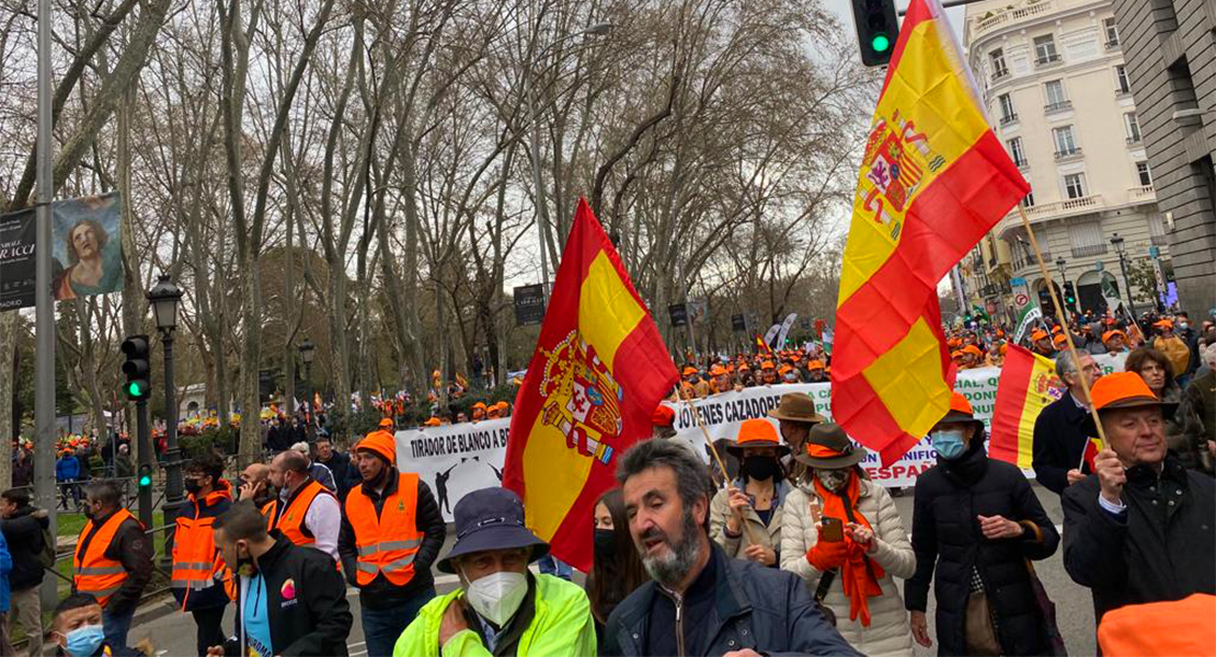 REPOR - Miles de extremeños se manifiestan en Madrid por el futuro del mundo rural