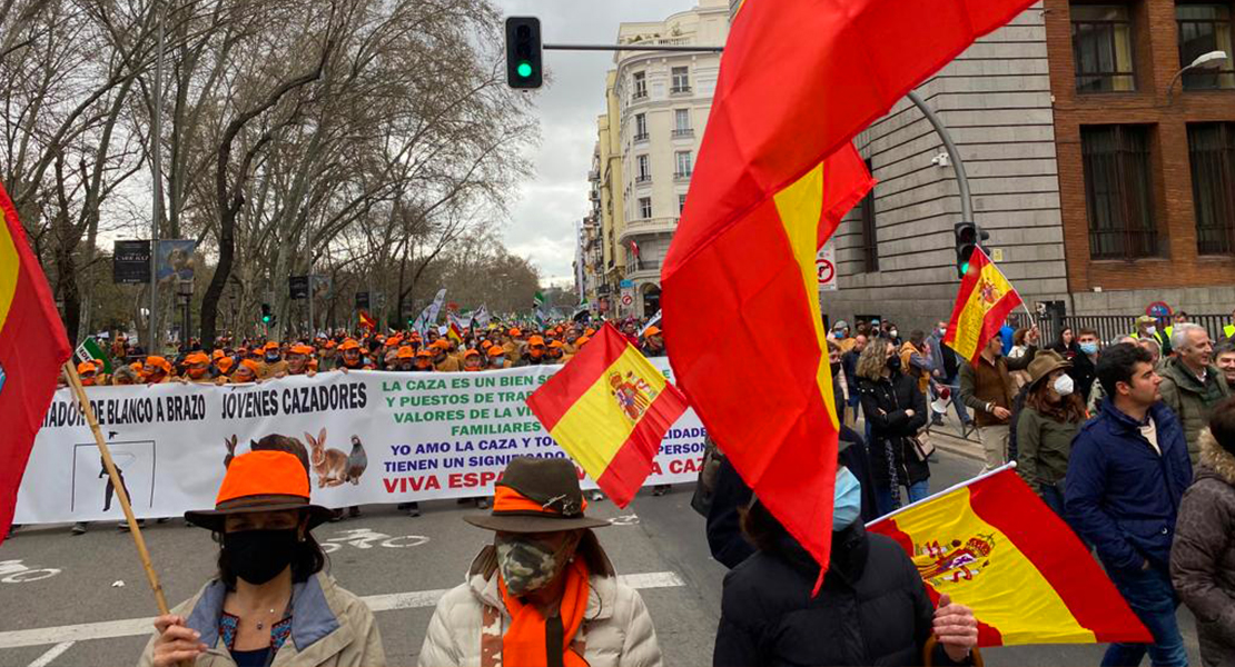 REPOR - Miles de extremeños se manifiestan en Madrid por el futuro del mundo rural