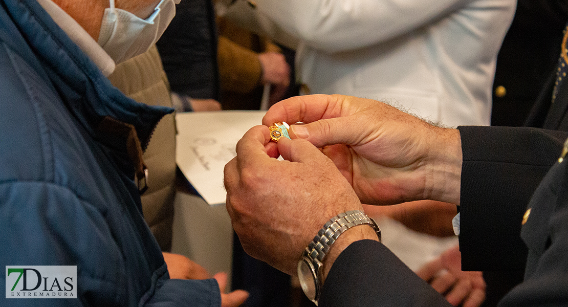 Acto de entrega de diplomas a jubilados de la Policía Nacional en Badajoz