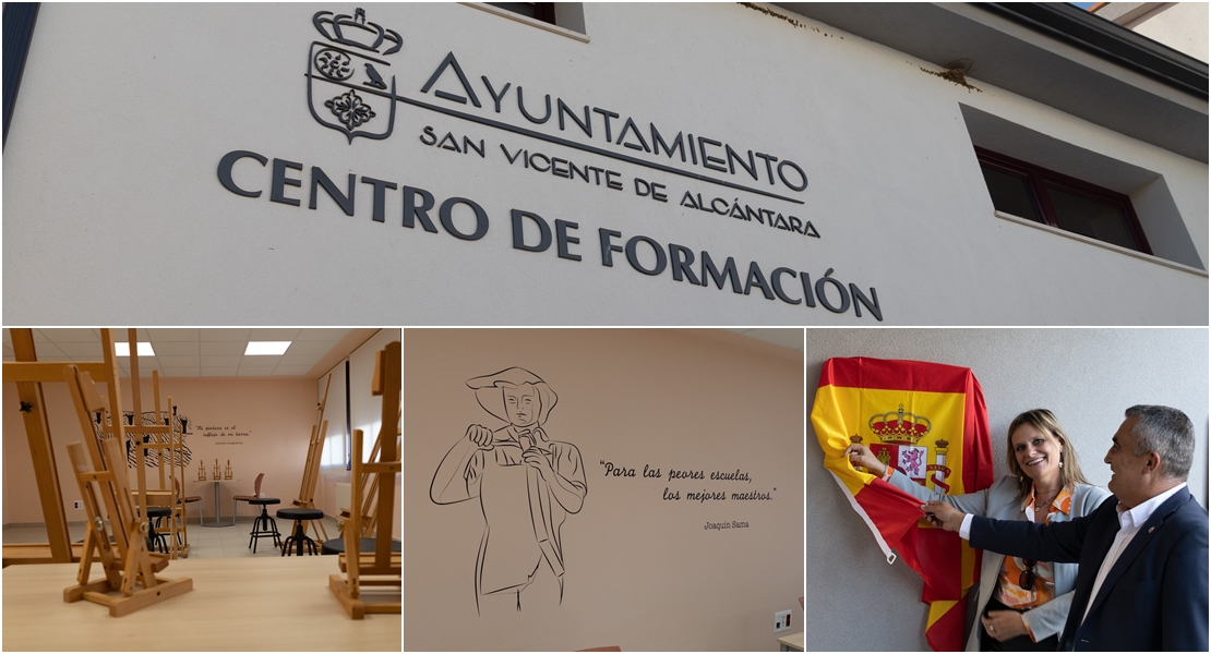 San Vicente de Alcántara inaugura su Centro de Formación