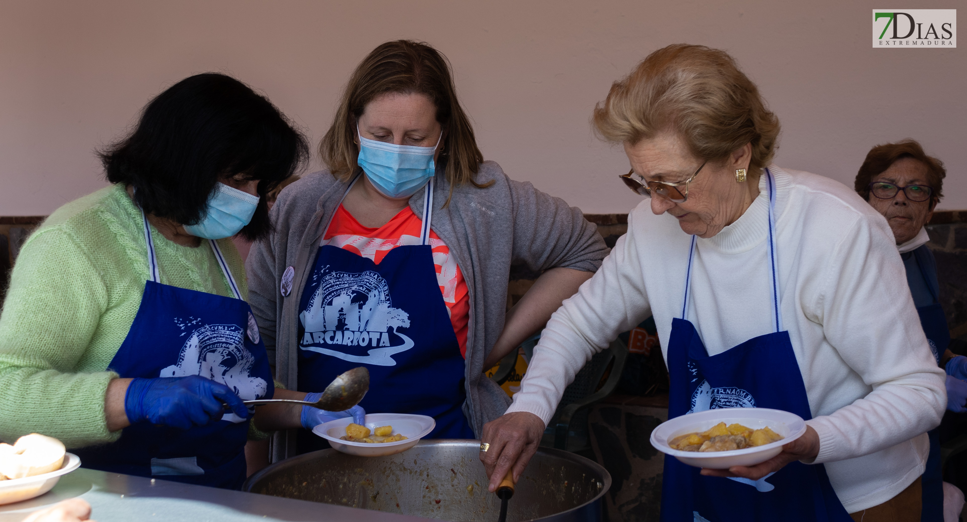 Imágenes que deja la clausura del certamen gastronómico del cerdo ibérico de Barcarrota