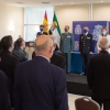 Acto de entrega de diplomas a jubilados de la Policía Nacional en Badajoz