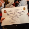 Acto de entrega de diplomas a jubilados de la Policía Nacional en Badajoz