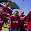 El Atlético Pueblonuevo celebra el ascenso