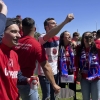 El Atlético Pueblonuevo celebra el ascenso