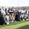 Homenaje blanquinegro a los héroes que ascendieron a Segunda