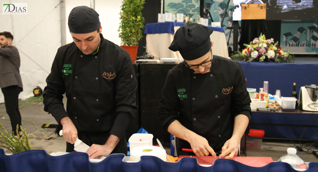 Queda inaugurado el 17º Certamen Gastronómico del Cerdo Ibérico de Barcarrota