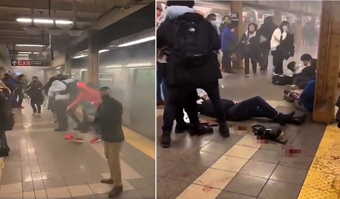 Tiroteo y explosión en el metro de Nueva York