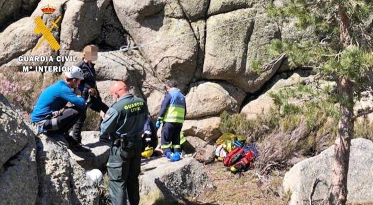 La Guardia Civil explica cómo fue el rescate de un joven en un paraje extremeño