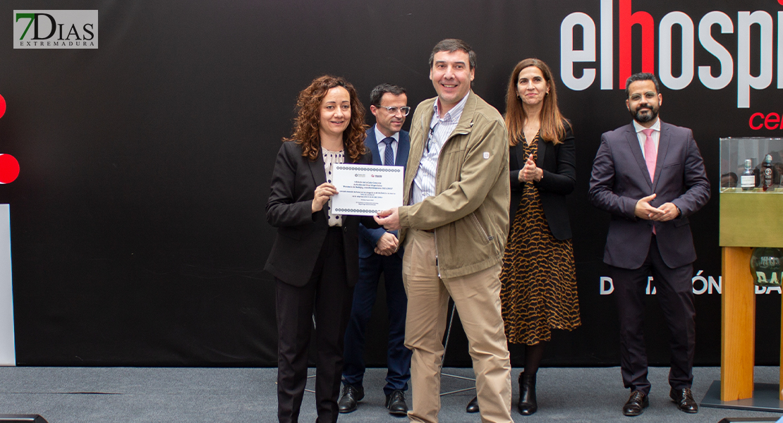 Entrega de premios de la V Edición de la Cata-Concurso de Aceites de Oliva Virgen Extra Provincia de Badajoz