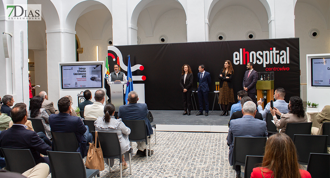 Entrega de premios de la V Edición de la Cata-Concurso de Aceites de Oliva Virgen Extra Provincia de Badajoz