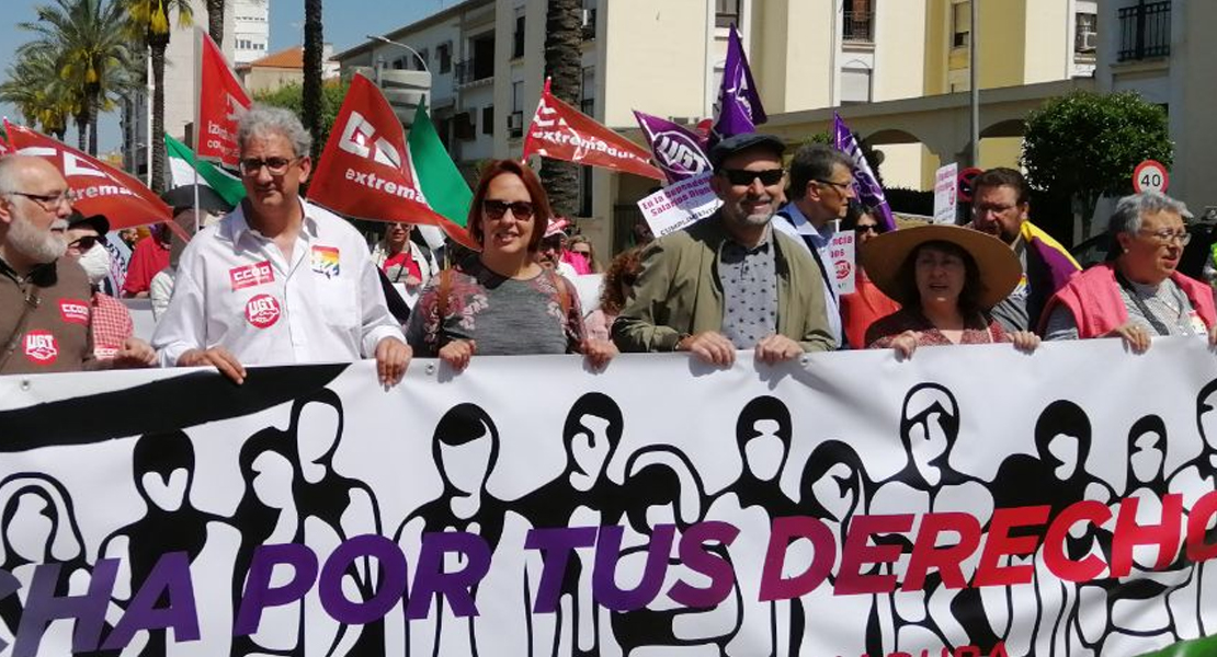 Unidas Por Extremadura exige el 1 de mayo una subida de salarios