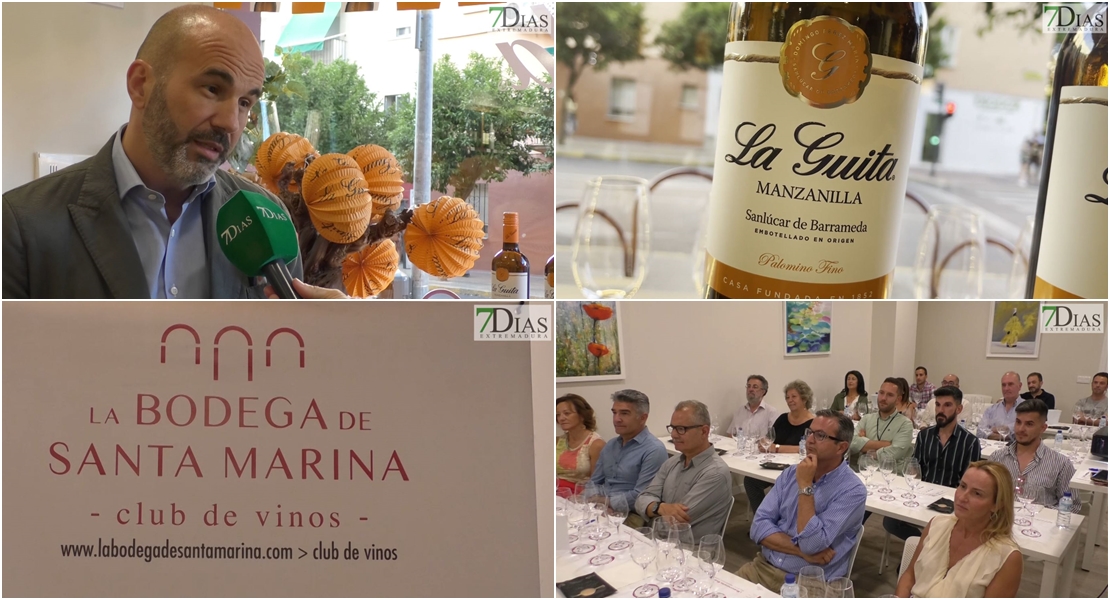 Gente de toda España cata los vinos de José Estévez en la Bodega de Santa Marina