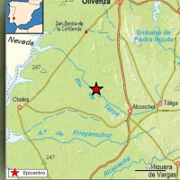 Terremoto en el suroeste de Badajoz