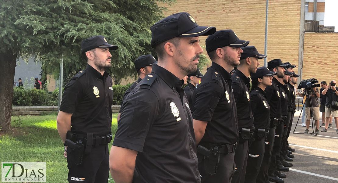 Imágenes del acto de presentación de la 37 promoción de la Escala Básica de la Policía Nacional