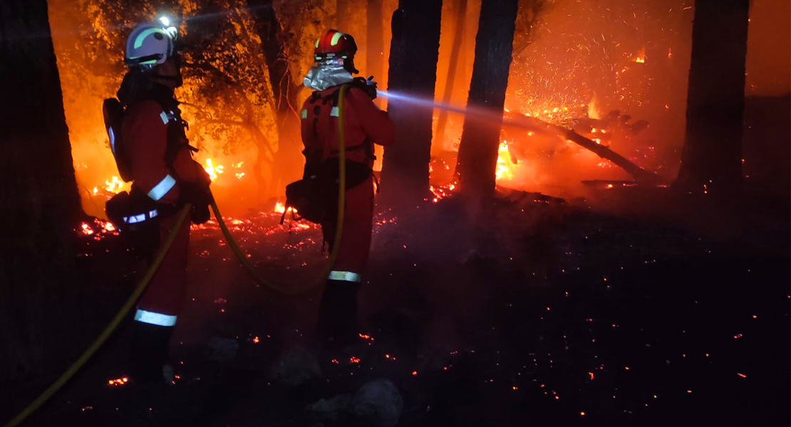 Peligro por tormentas secas: podrían agravar la situación de nuevo en el norte extremeño