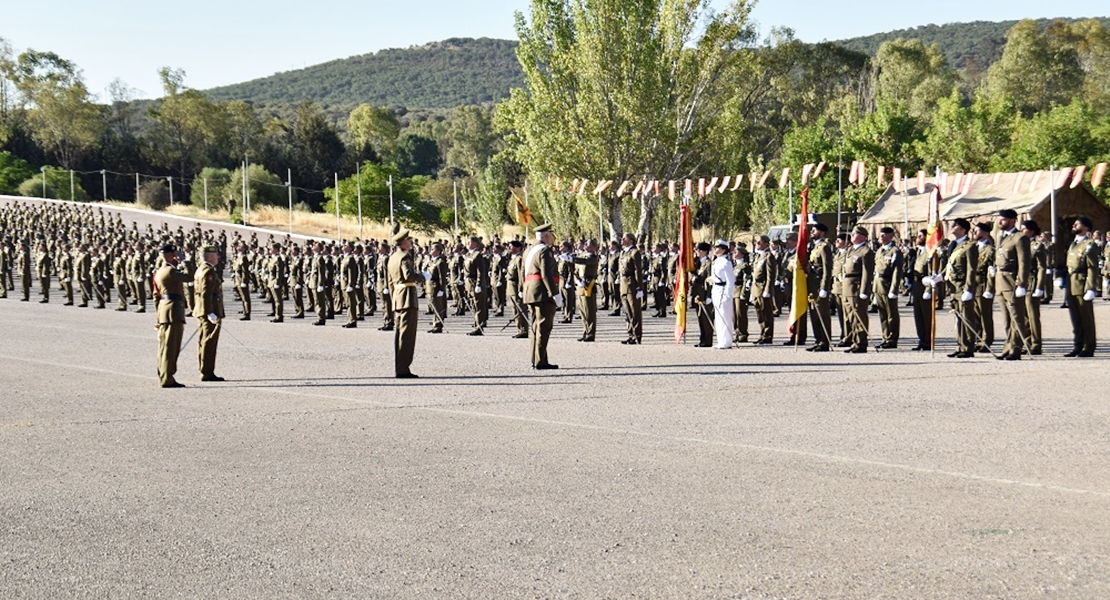 Imágenes de la jura de bandera del CEFOT 1