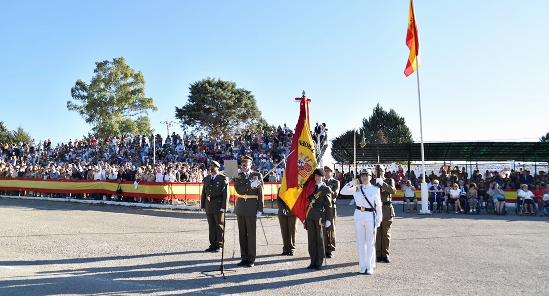 Imágenes de la jura de bandera del CEFOT 1