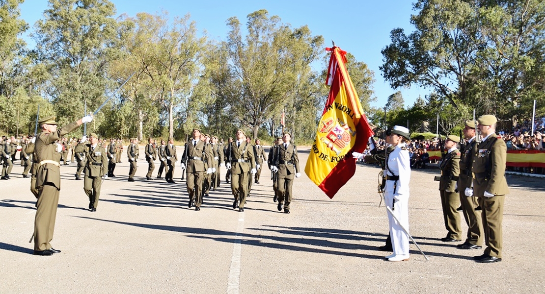 Imágenes de la jura de bandera del CEFOT 1