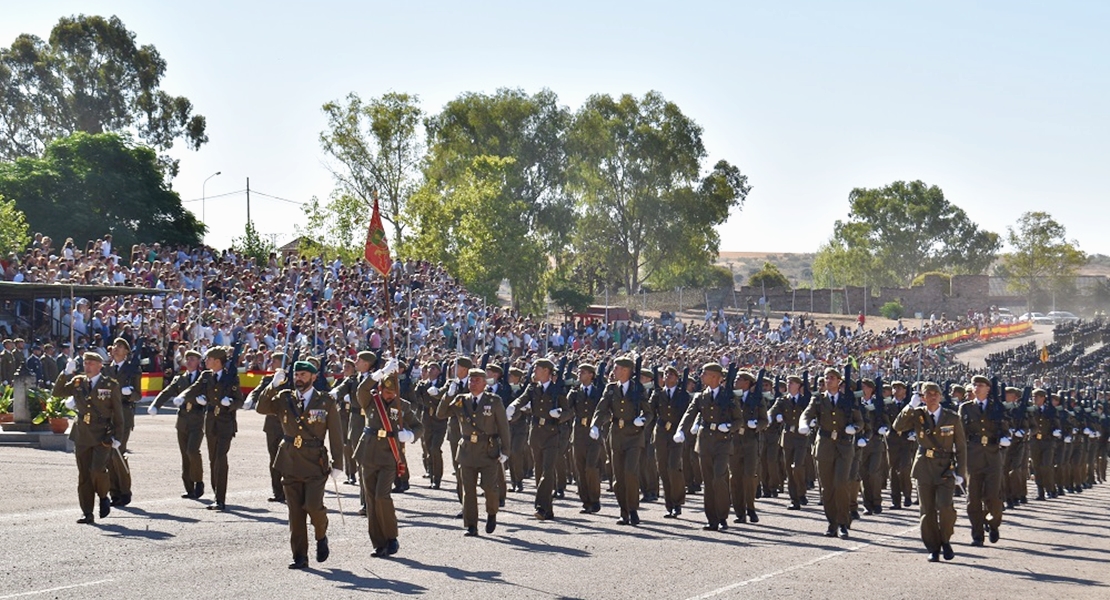 Imágenes de la jura de bandera del CEFOT 1